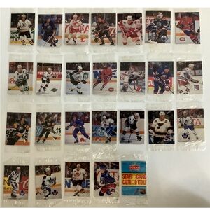1992 Humpty Dumpty Chips NHL Complete Sealed 26 Mini Hockey Card Set Series 2